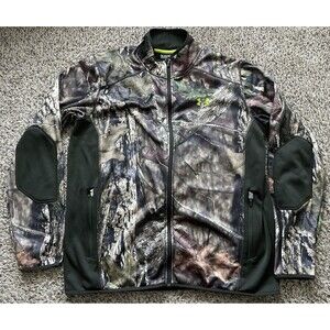 Under Armour Jacket Mens 2XL Brown Camo Break Up Country Scent Control